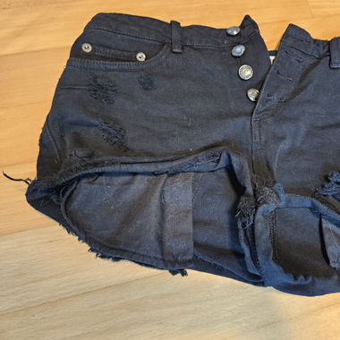 Hotpants ausgefranst