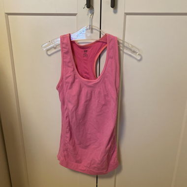 H&M Sports Top Sz M pink
