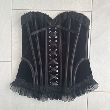 Corset noir