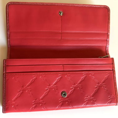 Portafoglio Longchamp rosso