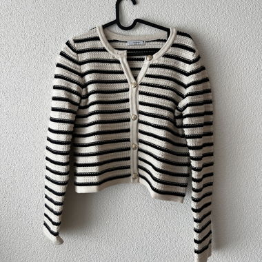 Cardigan a righe RESERVED S