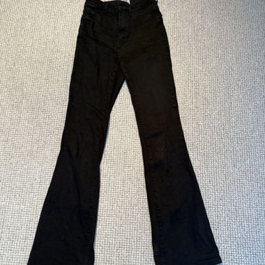High-Waist Flare Jeans
