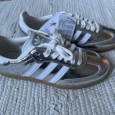 *NUOVO* Adidas Samba Sneaker argento