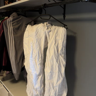 Pantaloni parachute bianchi Jaded London, taglia S