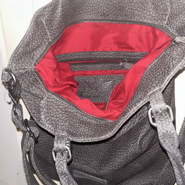 Fritzi aus Preussen Bag Grigio con Fodera Rossa