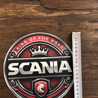Scania King of the Road Blechschild, Neu!
