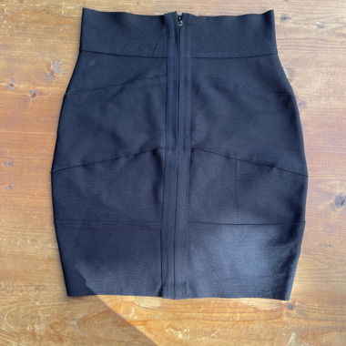 Black Bandage Skirt