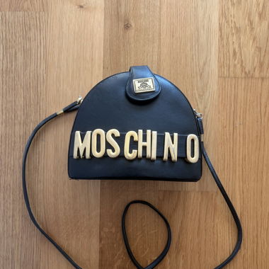 Borsa a tracolla Moschino nera