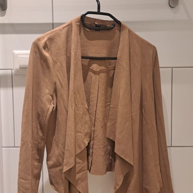 brauner geschmeidiger Blazer