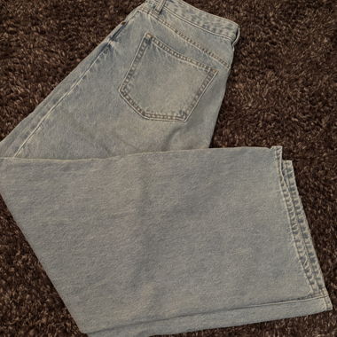 Jeans baggy bleus