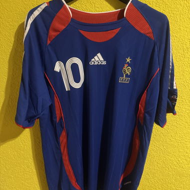Maillot rétro Zidane France Coupe du monde 2006