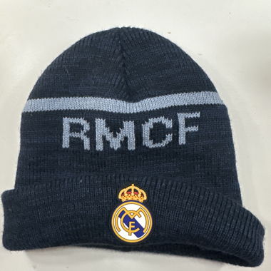 Bonnet RMCF bleu marine ( Réal Madrid )