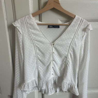Zara Blouse (white)