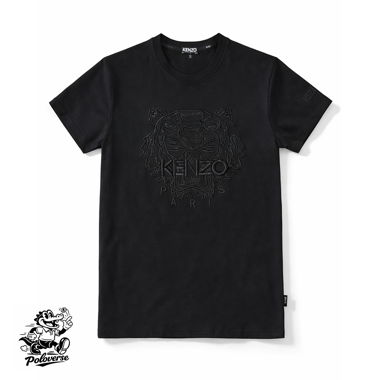 Kenzo T-Shirt nero, con logo nero, S