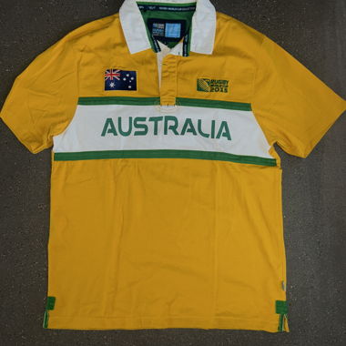 T shirt Australia rugby Wolf cup 2015 