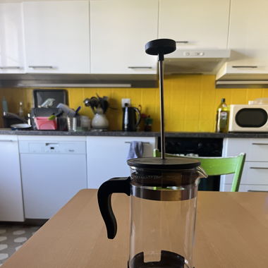 French press coffee maker