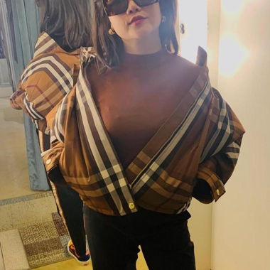 Trendy 🤎🧸knitted sweater 