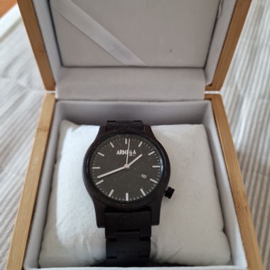 Montre-bracelet ARMIDA avec boîte en bois