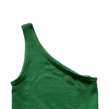 GREEN CROP TOP 