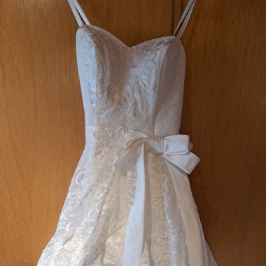 Robe de mariage courte 