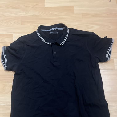 Polo nera uomo