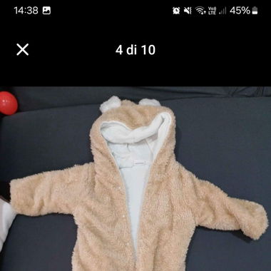 Costume d'ours en peluche bien chaud pour l'hiver 
