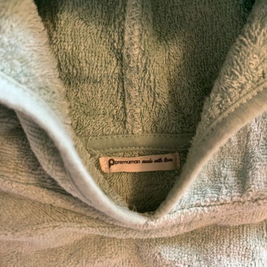Poncho/linge de bain grenouille enfant