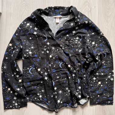 Nightshirt with star pattern