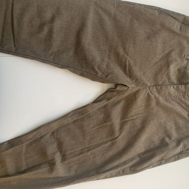 Pantaloni casual marroni Zara