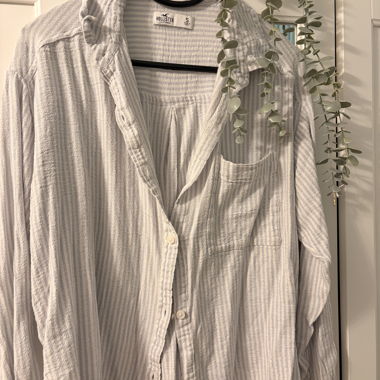 Chemise à rayures Hollister taille S