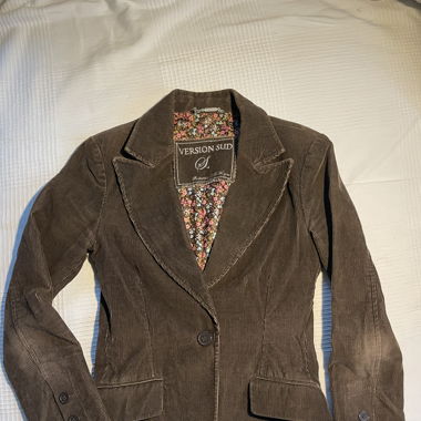 brown manchester blazer