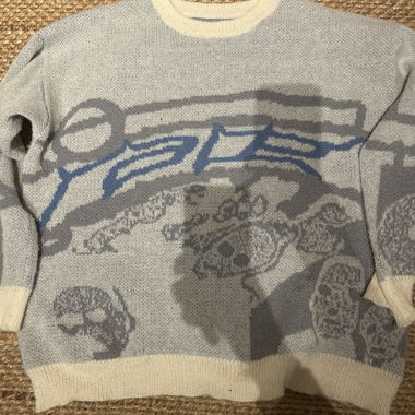 Kids Sweater Grey-Blue