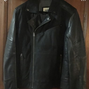 Giacca in pelle uomo taglia M