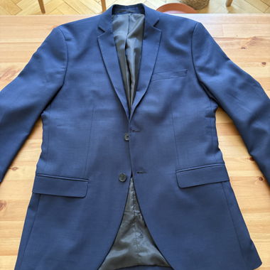 Giacca da completo blu Jack & Jones, taglia 46