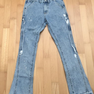 Paint Splatter Jeans