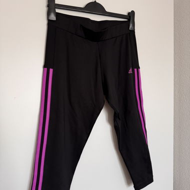Adidas 3/4-Leggings schwarz
