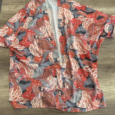 Light Floral Kimono