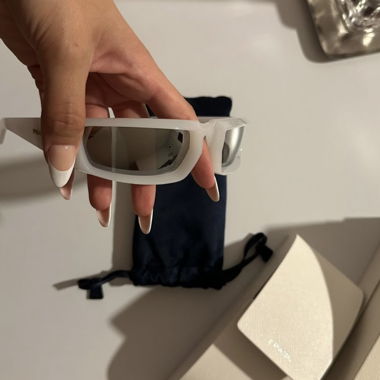 Prada Sonnenbrille weiss