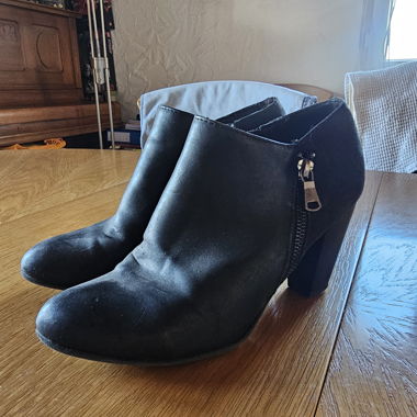 Stivaletti con tacco Graceland neri taglia 39