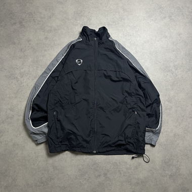 Giacca sportiva Nike nera/grigia