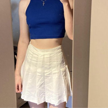 h&m tennis skirt