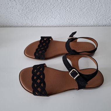 Sandales pour femmes en cuir - Lascana