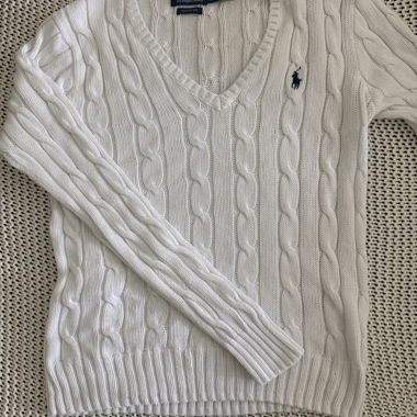 Polo Ralph Lauren Strickpullover mit Zopfmuster