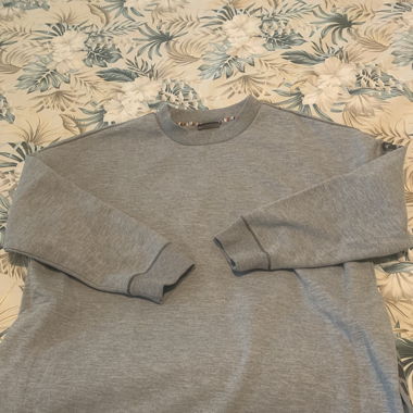 Sweat-shirt gris Napapijri pour femme