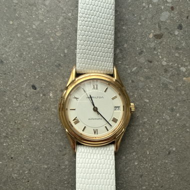 Hamilton Gold plated watch 