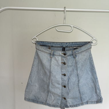 Gonna di jeans con bottoni