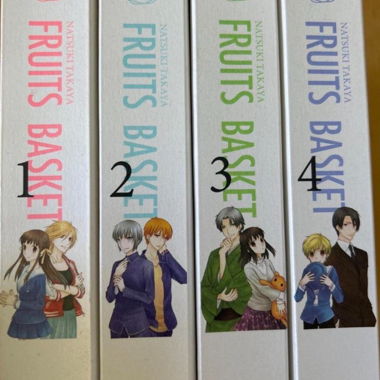 Manga Fruits Basket Volumes 1-4