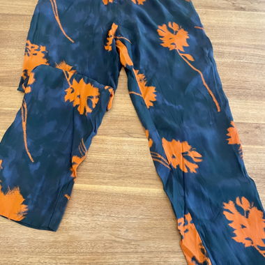 Printed Viscose Pants