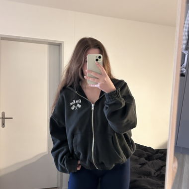 LFDY Sweat à capuche zippé