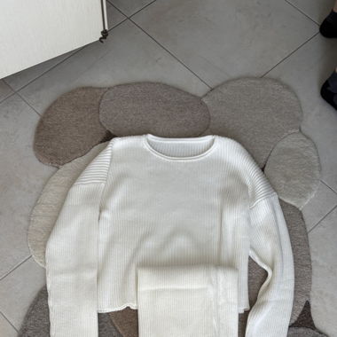 White Two-Piece Set